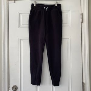 DSG Girls joggers, black, size L (14)